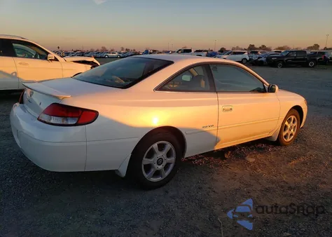 1999 Toyota Camry Solara Se из США, поврежденный, VIN 2T1CF28P8XC210385